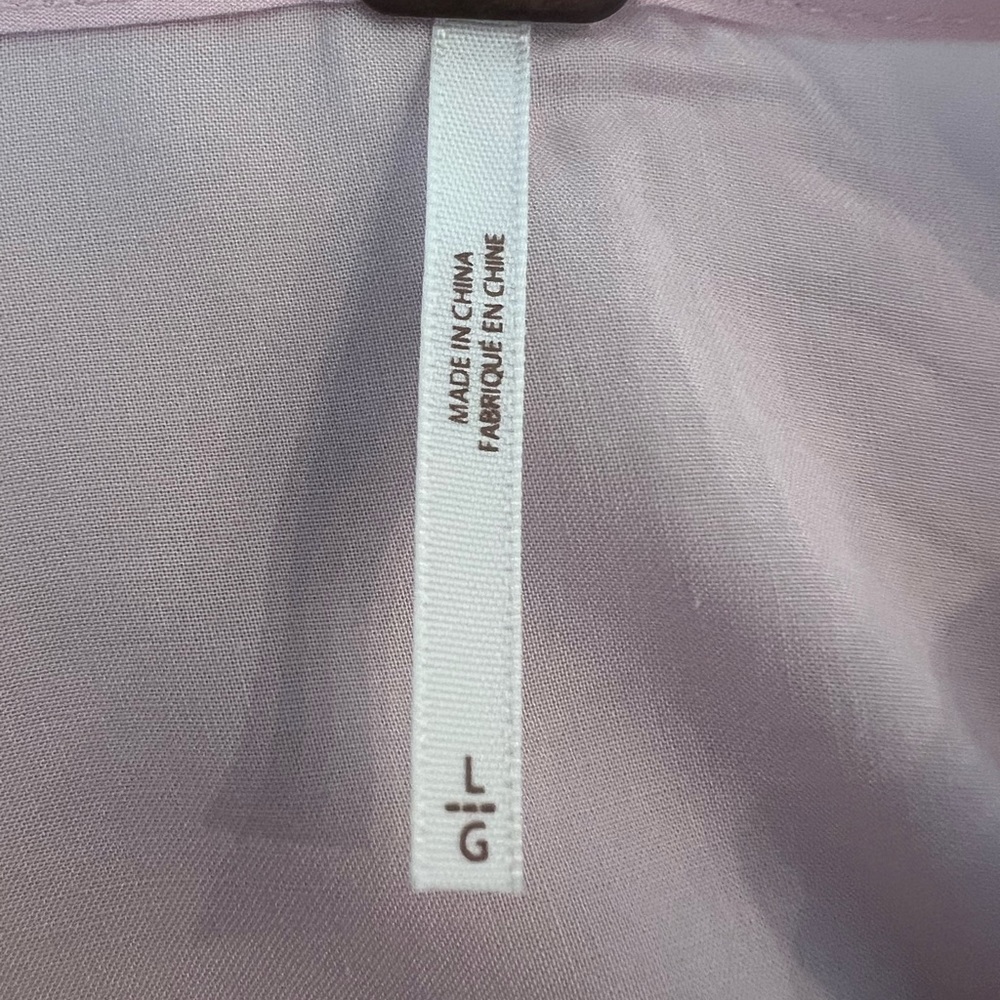 Free People Pink Camisole Chemise Large Lingerie Dress adjustable straps EUC - Picture 5 of 6